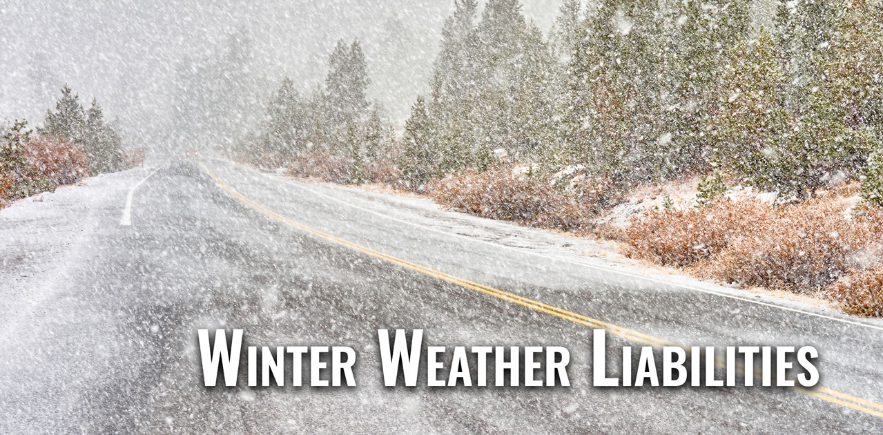 winter weather liabilities