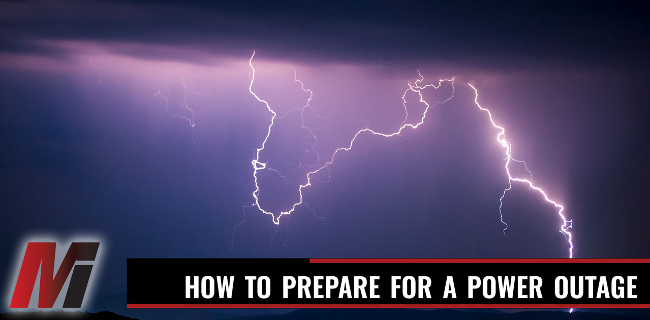 how to prepare for power outage